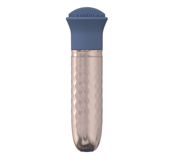 VIBRADOR THE THRILL10 SPEED INTERCHANGEABLE AZUL LOVELINE