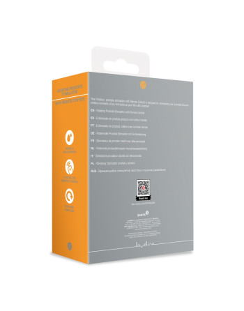 ESTIMULADOR DE PRÓSTATA COM ROTAÇÃO E COMANDO CINZENTO LOVELINE