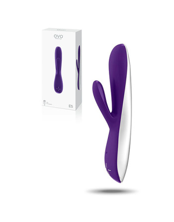 VIBRADOR RECARGABLE E5 OVO MORADO