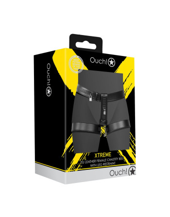 CINTO DE CASTIDADE COM RESTRIÇÕES DE PERNAS XTREME OUCH! CINTO DE CASTIDADE COM RESTRIÇÕES DE PERNAS XTREME OUCH!