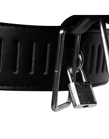 CINTURÓN DE CASTIDAD CON RESTRICCIONES PARA LAS PIERNAS XTREME OUCH!