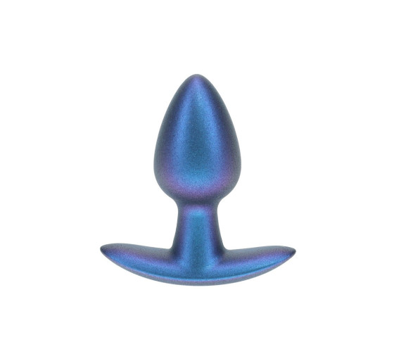 PLUG ANAL SMOOTH SILICONE SMALL 2.6 /6,5 CM METALLIC BLUE OUCH!