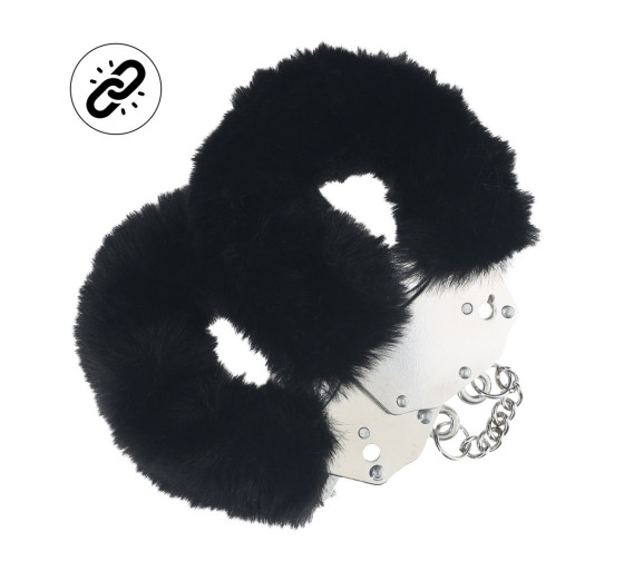 ALGEMAS COM PELÚCIA HEAVY-DUTY FLUFFY PRETAS OUCH! ALGEMAS COM PELÚCIA HEAVY-DUTY FLUFFY PRETAS OUCH!