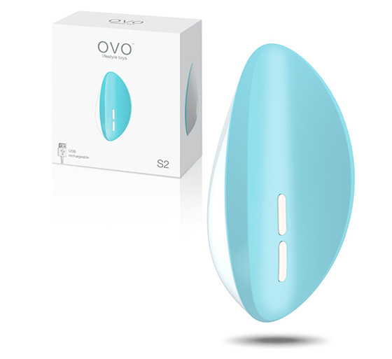 ESTIMULADOR RECARGABLE S2 OVO AZUL