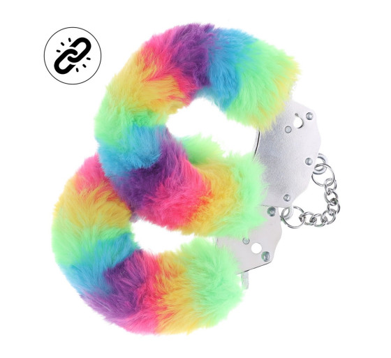 ALGEMAS COM PELÚCIA HEAVY-DUTY FLUFFY MULTICOLOR 1 OUCH!