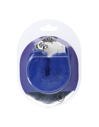 ALGEMAS COM PELÚCIA HEAVY-DUTY FLUFFY NAVY OUCH! ALGEMAS COM PELÚCIA HEAVY-DUTY FLUFFY NAVY OUCH!