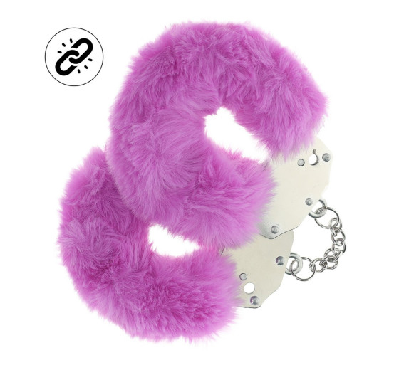 ALGEMAS COM PELÚCIA HEAVY-DUTY FLUFFY ROXO OUCH! ALGEMAS COM PELÚCIA HEAVY-DUTY FLUFFY ROXO OUCH!