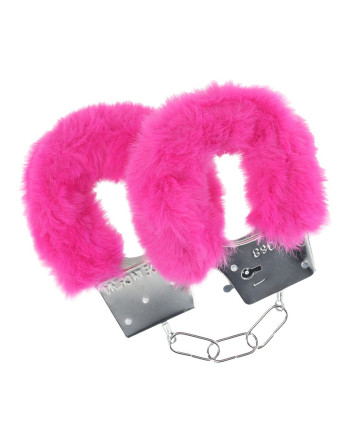 ESPOSAS DE FELPA CLASSIC FLUFFY ROSA OUCH!