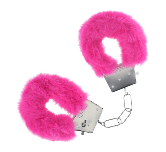 ESPOSAS DE FELPA CLASSIC FLUFFY ROSA OUCH!