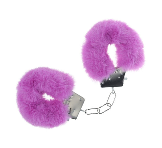 ESPOSAS DE FELPA CLASSIC FLUFFY MORADO OUCH!