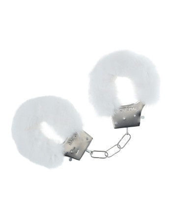 ALGEMAS COM PELUCHE CLASSIC FLUFFY BRANCO OUCH!