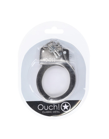 ESPOSAS CLASSIC METAL PLATEADAS OUCH!