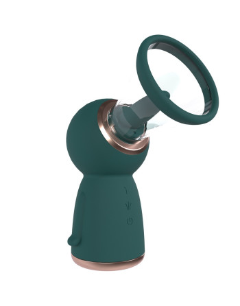 BOMBA PARA LA VULVA Y EL PECHO EXQUISITE FOREST GREEN PUMPED