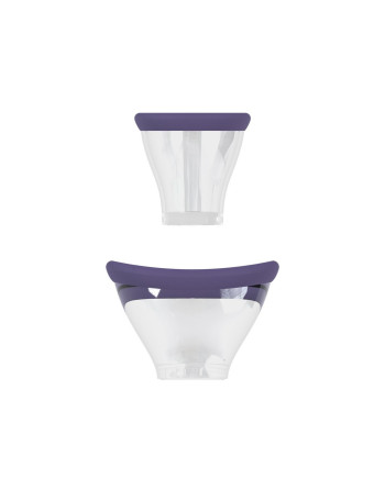 BOMBA PARA VULVA E SEIOS EXQUISITE ROXO PUMPED