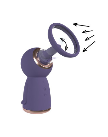 BOMBA PARA LA VULVA Y EL PECHO EXQUISITE MORADO PUMPED