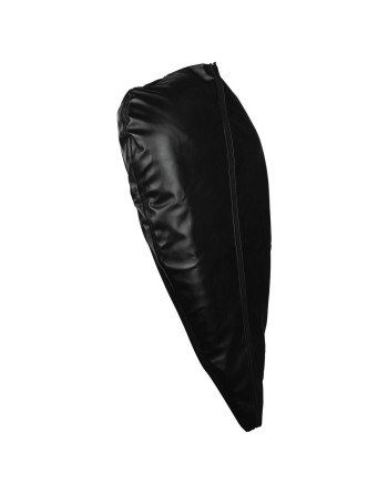 RESTRIÇÃO DE BRAÇOS ZIP-UP FULL ARM AND SHOULDER SLEEVE PRETO XTREME OUCH!