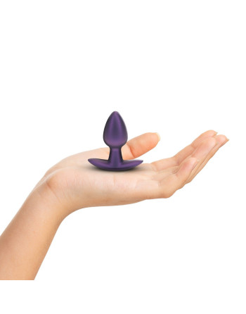 PLUG ANAL SMOOTH SILICONE SMALL 2.6 /6,5 CM METALLIC PURPLE OUCH!