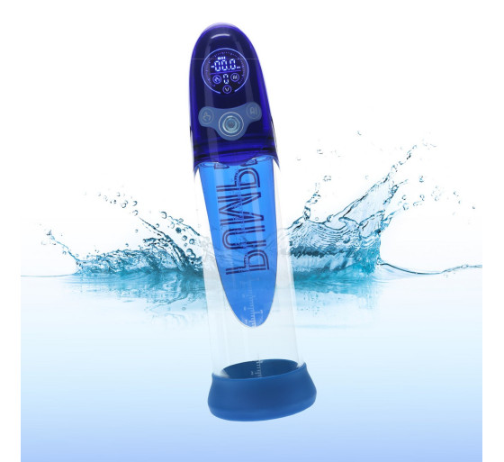 BOMBA AUTOMÁTICA PARA EL PENE CON IA AQUA-PRO AZUL PUMPED