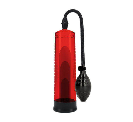 BOMBA PARA EL PENE BASIC PUMP 1 ROJO PUMPED