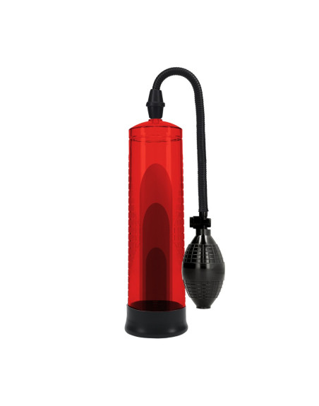 BOMBA PARA EL PENE BASIC PUMP 1 ROJO PUMPED