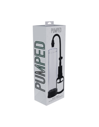 BOMBA PARA EL PENE BASIC PUMP 2 TRANSPARENTE  PUMPED