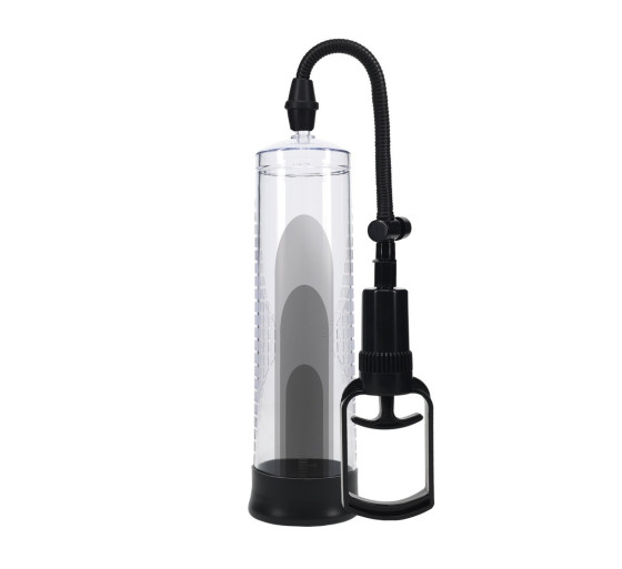 BOMBA PARA EL PENE BASIC PUMP 2 TRANSPARENTE  PUMPED