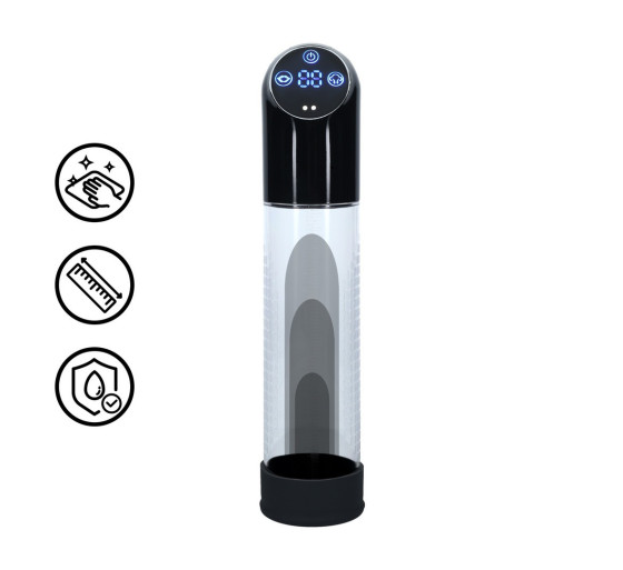 BOMBA AUTOMÁTICA PARA PÉNIS PRETA PUMPED 