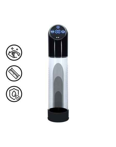 BOMBA AUTOMÁTICA PARA PÉNIS PRETA PUMPED 