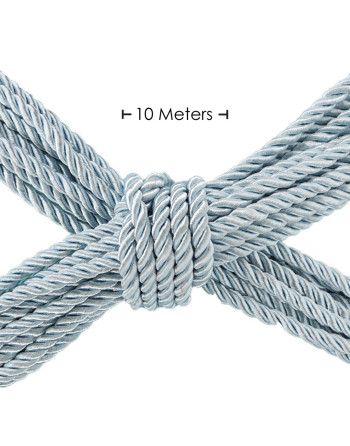 CORDA DE POLIÉSTER PARA BONDAGE 32.8 FT / 10 M AZUL POWDER OUCH! CORDA DE POLIÉSTER PARA BONDAGE 32.8 FT / 10 M AZUL POWDER OUCH!