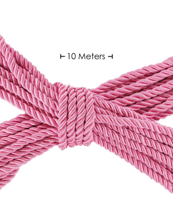 CUERDA DE POLIÉSTER PARA BONDAGE 32.8 FT /10 M ROSA OUCH!
