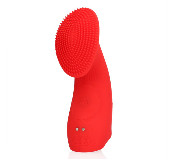 VIBRADOR DE DEDO COM TEXTURA SUNRISE RED LOVELINE