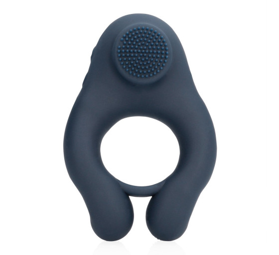 ANILLO VIBRADOR CON ESTIMULACIÓN DEL CLÍTORIS AZUL ÍNDIGO LOVELINE