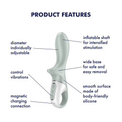 VIBRADOR AIR PUMP BOOTY 3 VERDE SATISFYER