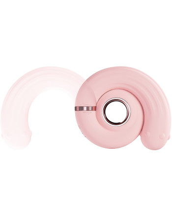 VIBRADOR CON PERLAS GIRATORIAS PERLES SWIRL ROSA LOVELINE 