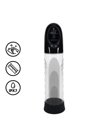 BOMBA AUTOMÁTICA PARA EL PENE CYBERPULSE NEGRA PUMPED 