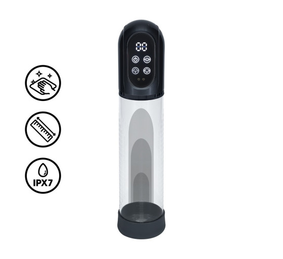 BOMBA PARA O PÉNIS AUTOMÁTICA E MASTURBADOR ENGAGE GUN METAL PUMPED