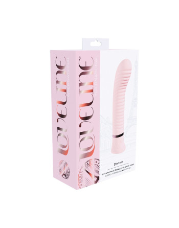 VIBRADOR PARA EL PUNTO G DIVINE RIBBED ROSA LOVELINE