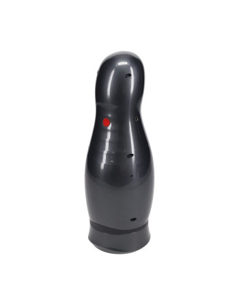 MASTURBADOR VIBRATÓRIO COM SUCÇÃO E SUPORTE DE TELEFONE VIRTUO GUN METAL PUMPED 