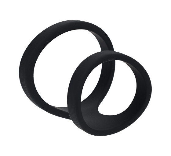 ANILLO PARA EL PENE 2 LOOP NEGRO LEVELZ 