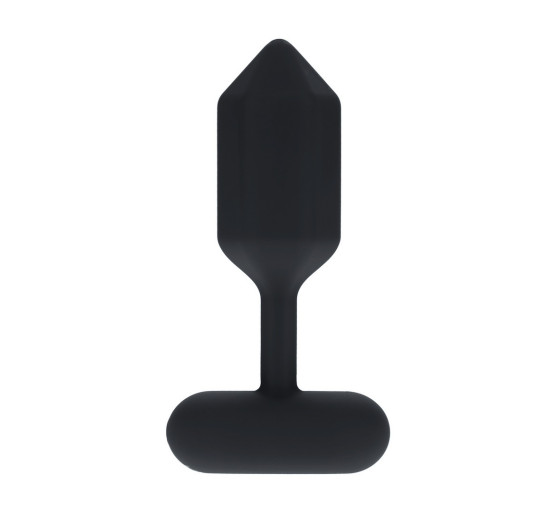 PLUG ANAL DE SILICONA COM VIBRAÇÃO HEXAGONAL M PRETO LEVELZ