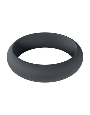 ANILLO PARA EL PENE DE SILICONA WIDE O M 35MM NEGRO  LEVELZ