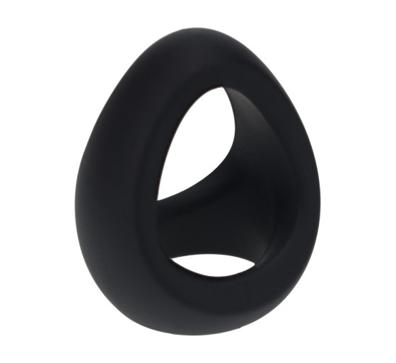 ANEL PARA O PÉNIS EM SILICONE SOFT TRI O PRETO LEVELZ