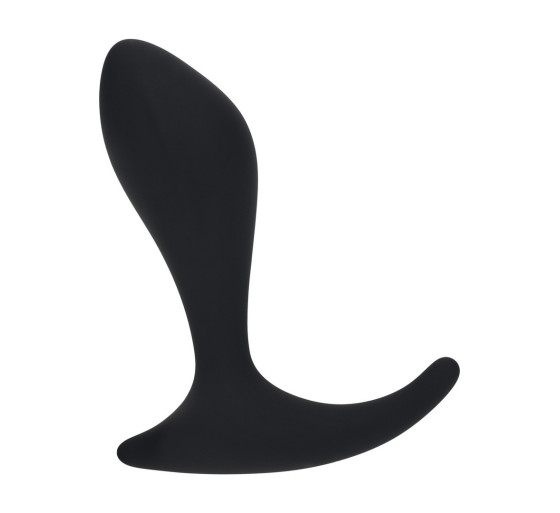 ESTIMULADOR DE PRÓSTATA DE SILICONA CON ONDULACIÓN NEGRO LEVELZ 