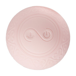 MASSAJADOR COM VIBRAÇÃO E FUNÇÃO DE AQUECIMENTO ROSA LOVELINE 