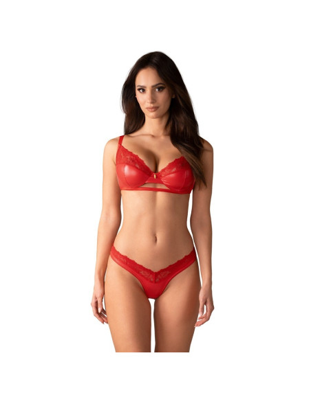 CONJUNTO DE 2 PIEZAS ALIOSA ROJO OBSESSIVE