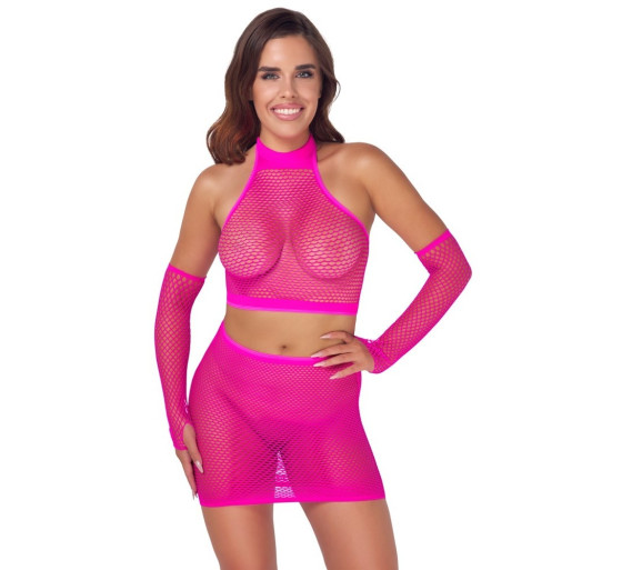 CONJUNTO DE 4 PIEZAS ROSA FANTASY BY COTTELLI COLLECTION