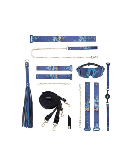 KIT CON BOLSO FLORENCE COLLECTION AZUL OUCH!
