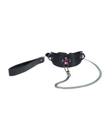 COLLAR CON CADENA VENICE COLLECTION NEGRO OUCH!