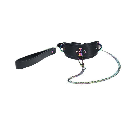 COLLAR CON CADENA VENICE COLLECTION NEGRO OUCH!