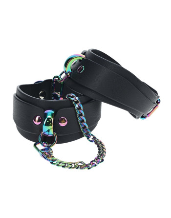 ALGEMAS DE TORNOZELOS VENICE COLLECTION PRETAS OUCH